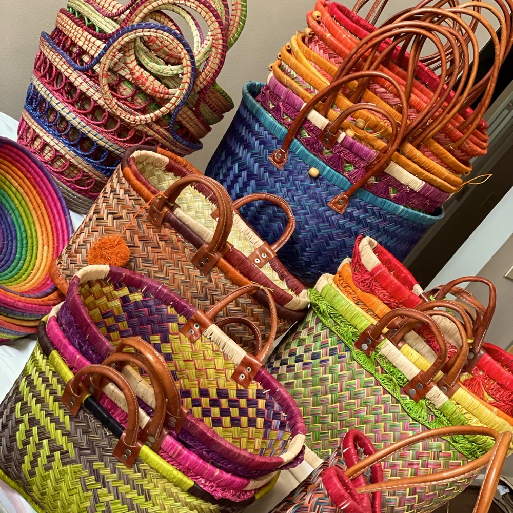 Handmade Baskets! Great for Easter, the beach, or the market.